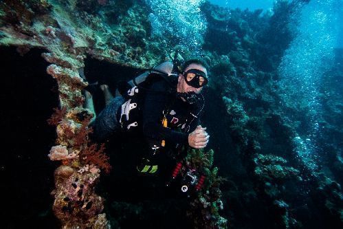 wreck diving speciality course