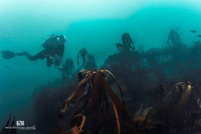 BOS 400 crane barge shipwreck Hout Bay 5