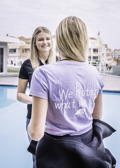 We protect what we love slogan