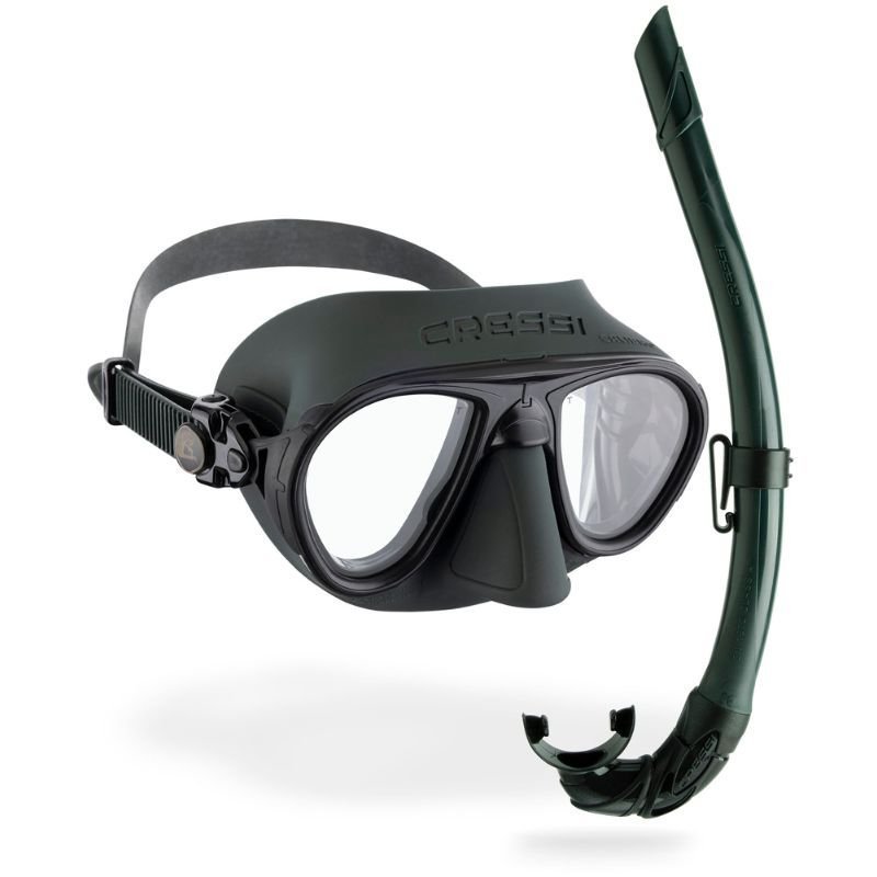 Cressi Calibro Mask & Corsica Snorkel Set - Image 3