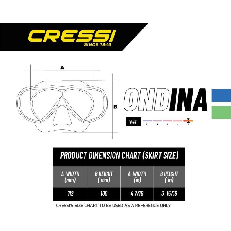 Cressi Ondina & Top Junior Snorkel Combo - Image 5