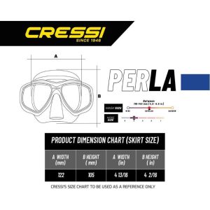 Cressi Perla & Mexico Snorkelling Combo