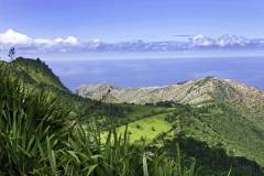 Landscape of St Helena Island.